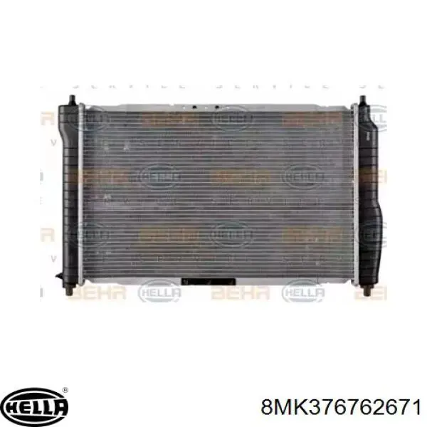 96887366 General Motors radiador