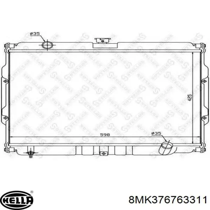 Água radiador Hyundai/Kia HR171501 precio, desde 132,90 EUR