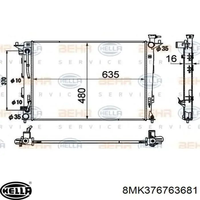 Água radiador Hyundai/Kia S253102E500 precio, desde 100,77 EUR