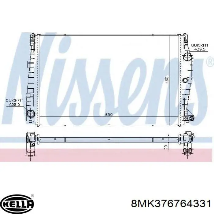 Água radiador Fiat/Alfa/Lancia 60694769 precio, desde 79,86 EUR