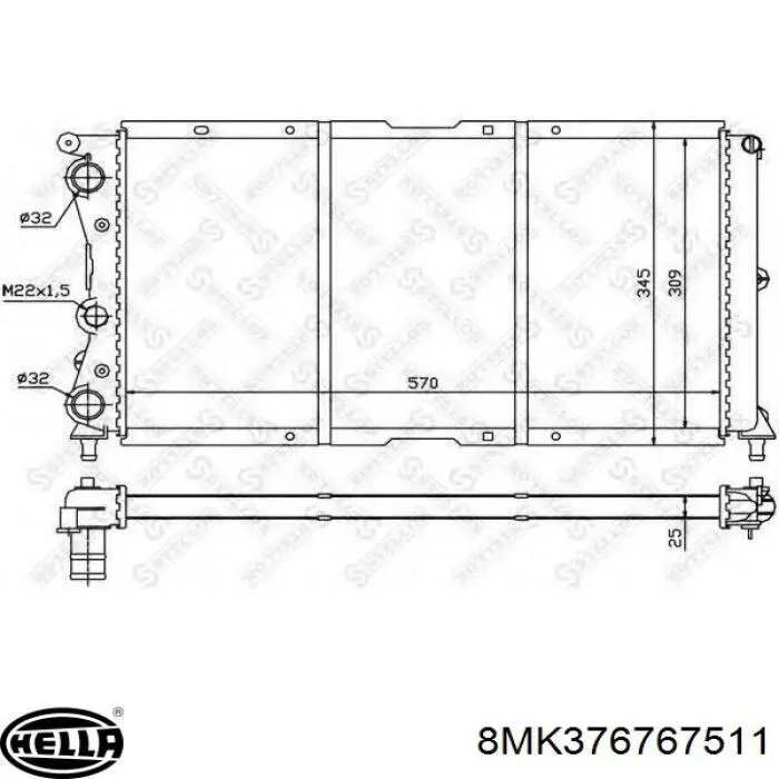 Comprar 61859 Nissens Radiador de auto