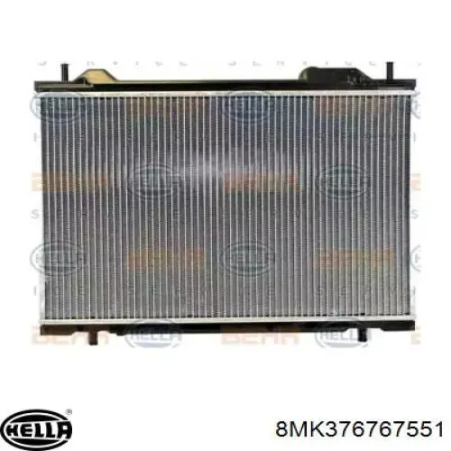 31R25042 Eaclima radiador refrigeración del motor