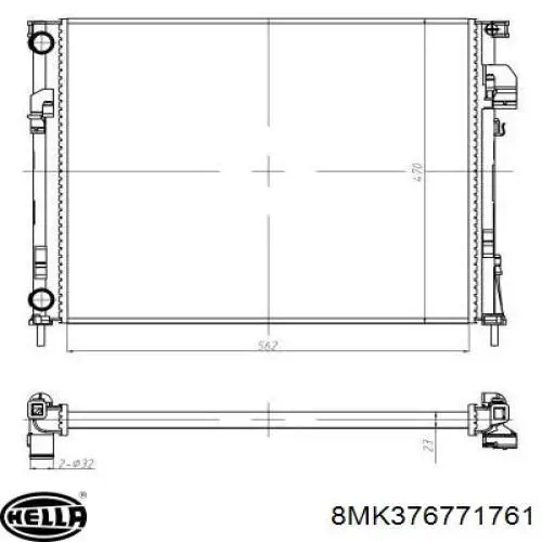 Comprar 91166001 Opel Radiador de auto