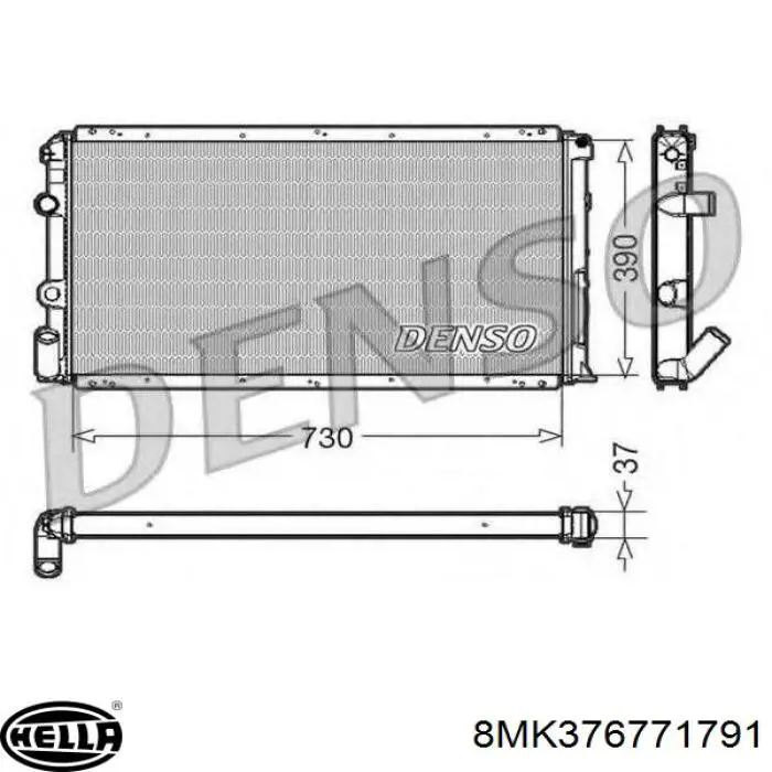 Comprar 8660000490 Renault (RVI) Radiador de auto