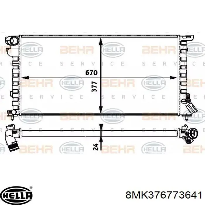 Comprar 16410YZZ07 Toyota Radiador de auto