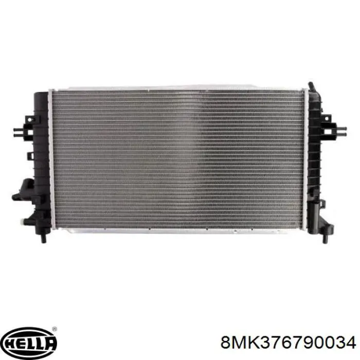 Radiador 13171429 Opel