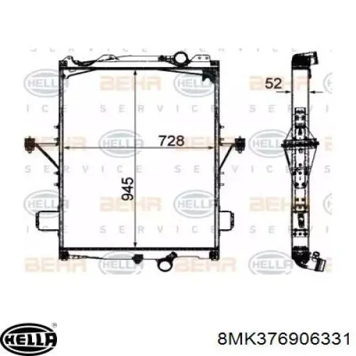 CR2096000P Mahle Original