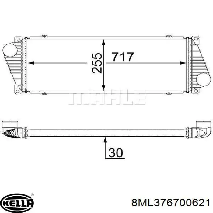 Comprar AC627766 Maxgear Turbo intercooler
