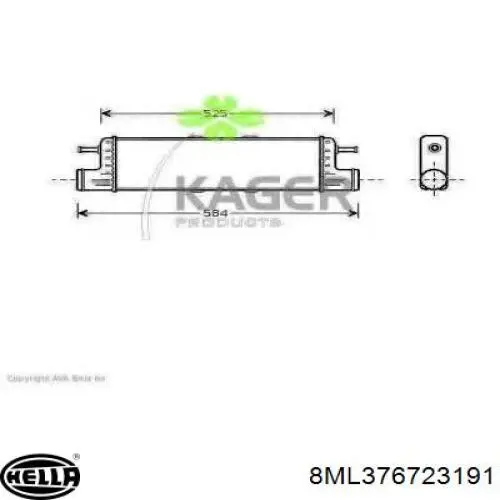 Radiador de aire de admisión Mercedes S sedán (W140) (1991 - 1998) precio, desde 60,50 EUR