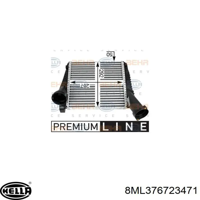 Radiador de aire de admisión VAG 7L6145803G precio, desde 84,22 EUR