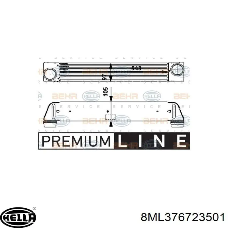 Comprar 057005N Dasis Turbo intercooler
