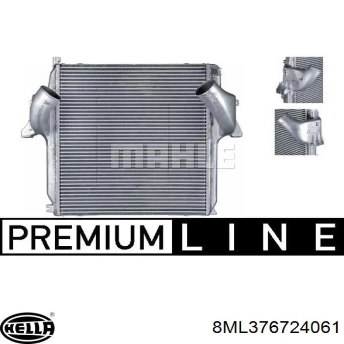 Intercooler A9425011001 Mercedes