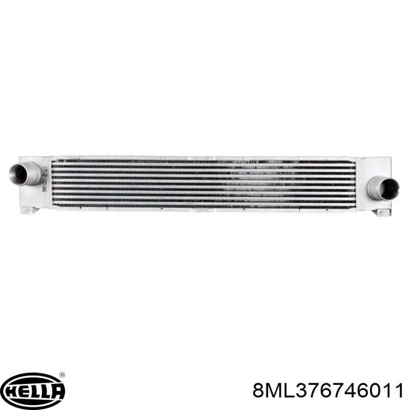 Intercooler 8ML376746011 HELLA