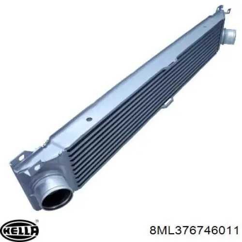 Radiador de aire de admisión HELLA 8ML376746011 precio, desde 118,96 EUR