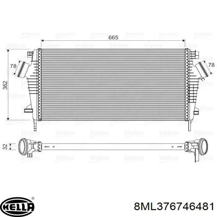Comprar 1302647 Opel Turbo intercooler