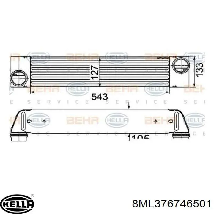 Comprar PML000010 Land Rover Turbo intercooler