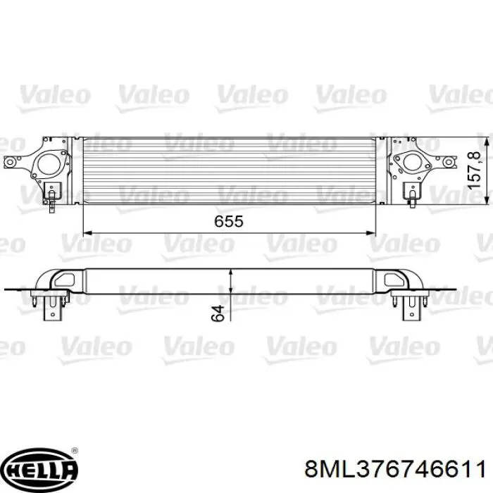 Comprar 144968841R Renault (RVI) Turbo intercooler