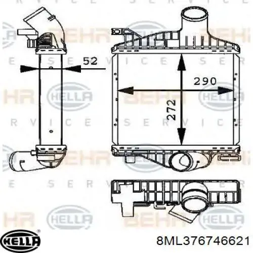 Comprar 097003N Dasis Turbo intercooler