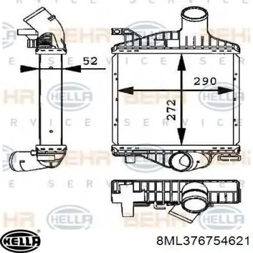 Intercooler 1645000000 Mercedes