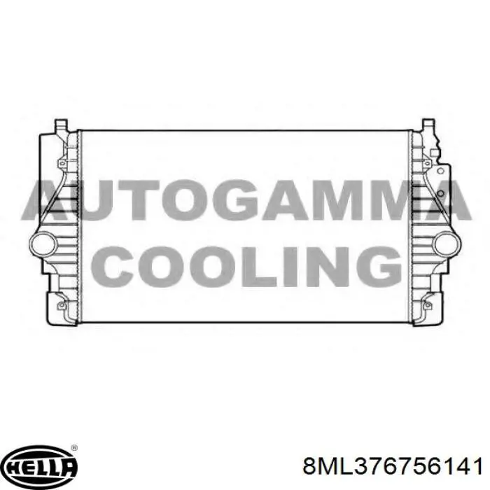 Comprar 7D0145805 VAG Turbo intercooler