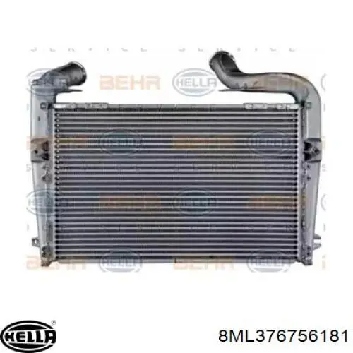 CI256000P Mahle Original intercooler