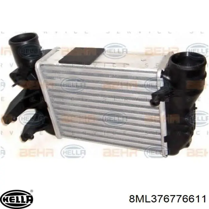 Enfriador de aire de admisión VAG 8D0145805B