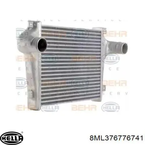 Radiador de aire, intercooler para Iveco Eurocargo 