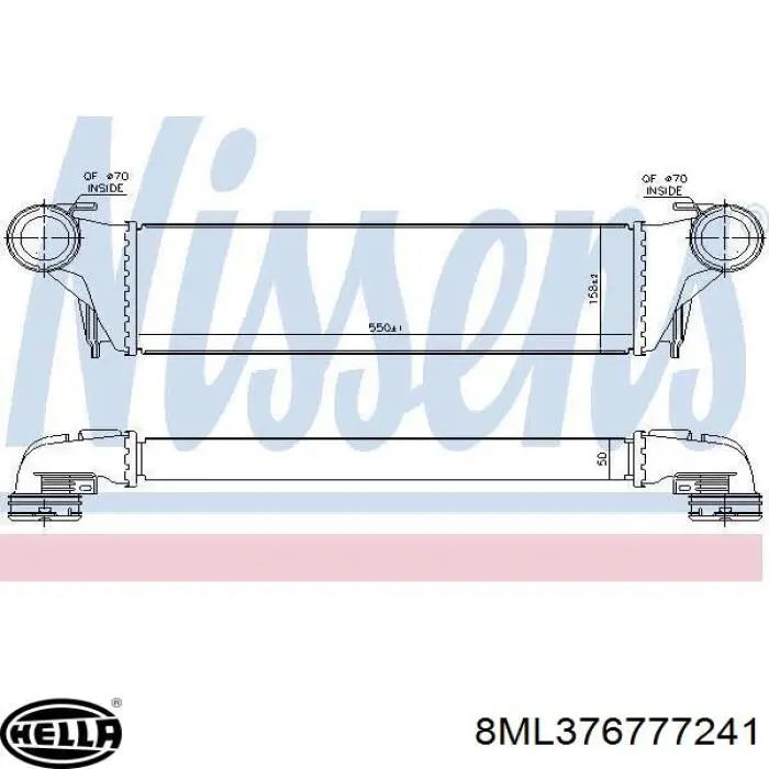 Comprar CI361000P Mahle Original Turbo intercooler