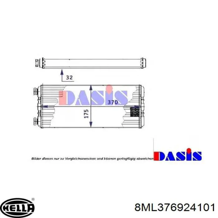 Comprar 06E145621F VAG Turbo intercooler