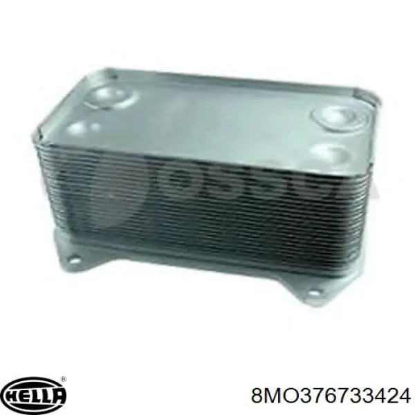 Radiador de aceite 1387035 DAF