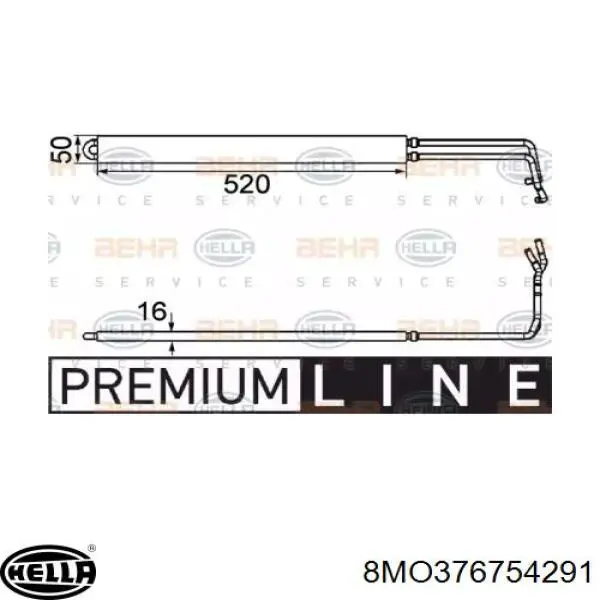 Comprar 8MO376754291 HELLA Radiador de dirección asistida