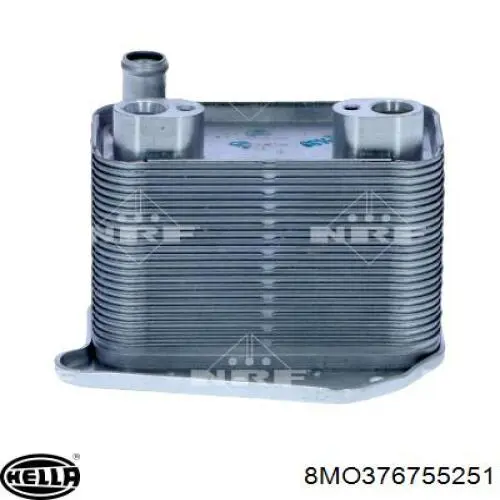 Radiador de aceite 140082 Maxgear