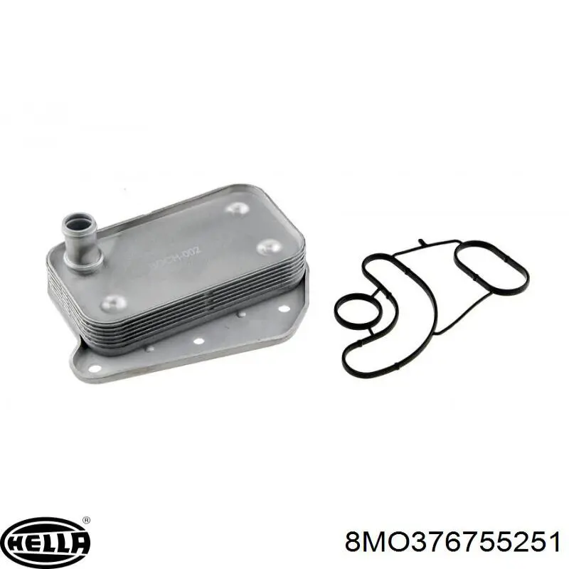 Enfriador de aceite  Maxgear 140082