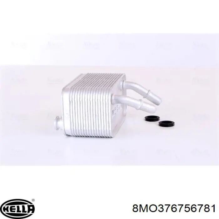 8MO376756781 HELLA Radiador de refrigeración de la transmisión