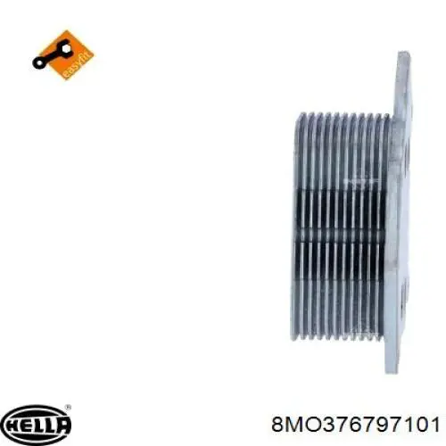 Radiador de aceite debajo del filtro 1145954 Ford