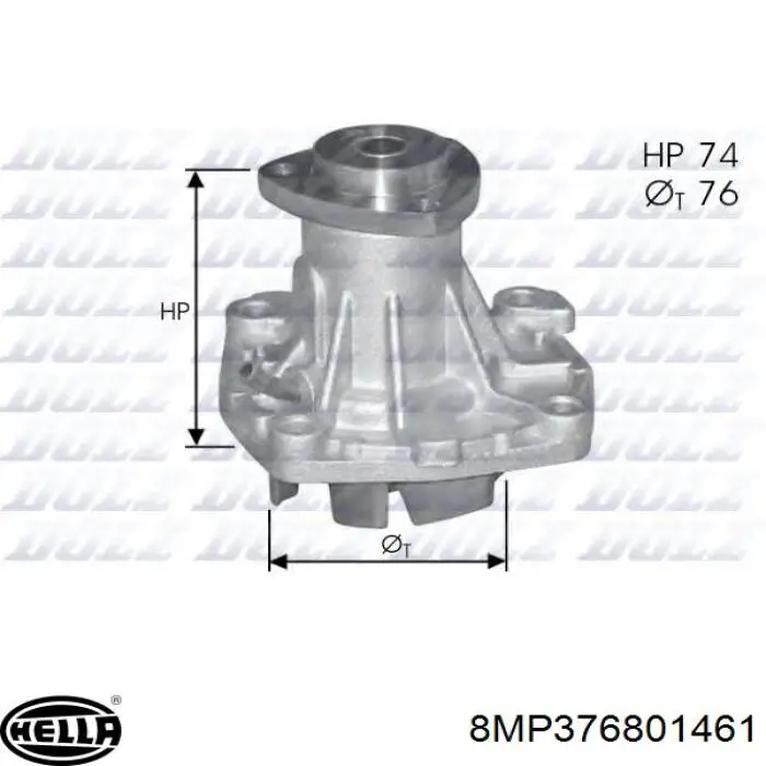 Motor de agua KWP 10671