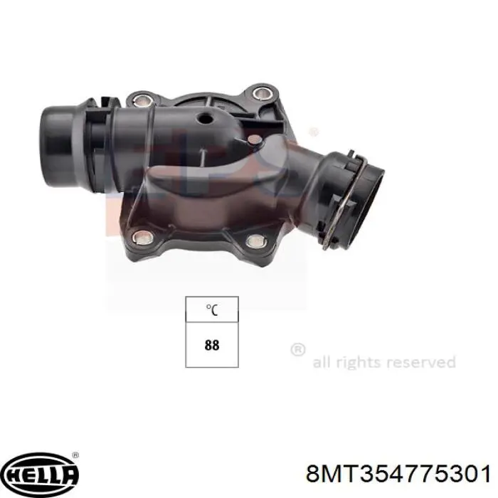 Comprar 8MT354775301 HELLA Termostato