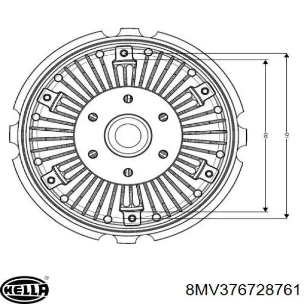8MV376728761 HELLA