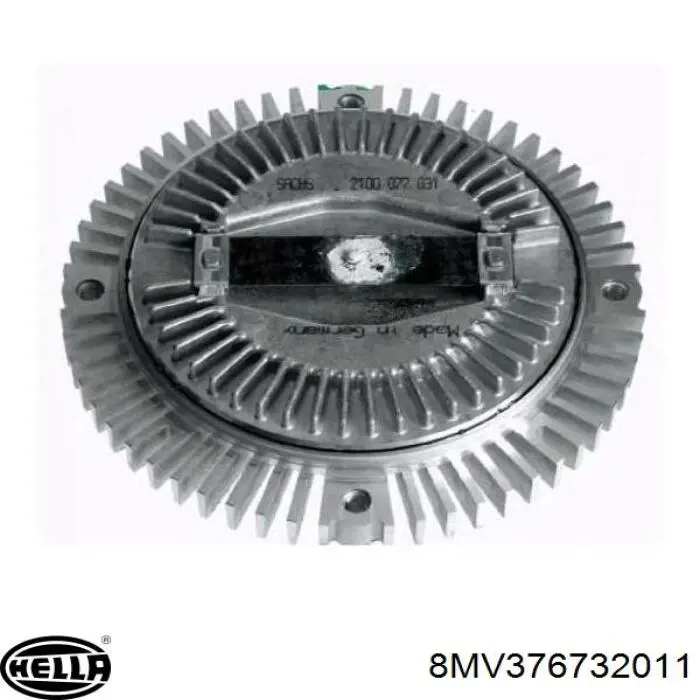 Embrague viscoso de ventilador 8MV376732011 HELLA