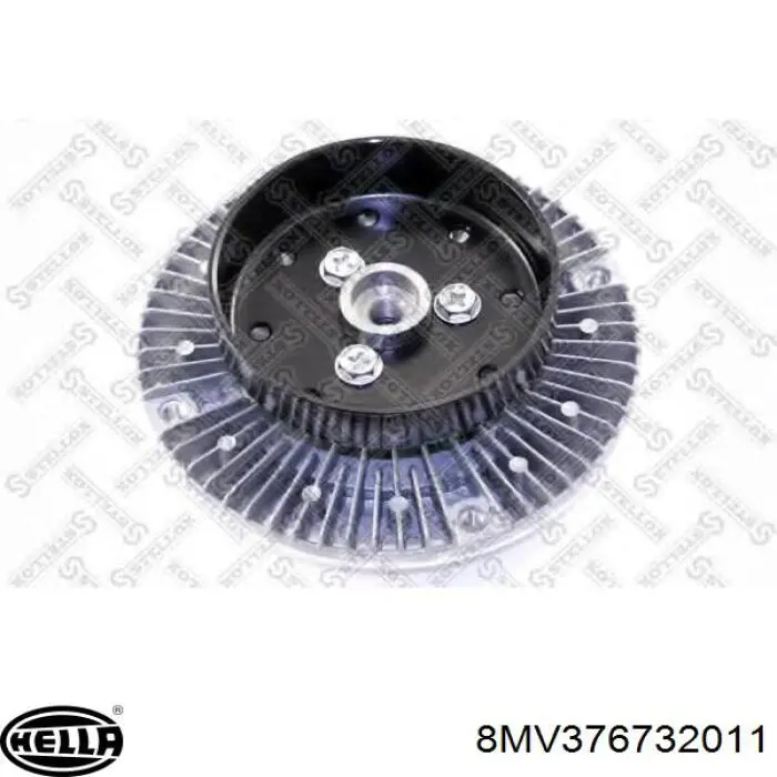 8MV376732011 HELLA Embrague viscoso