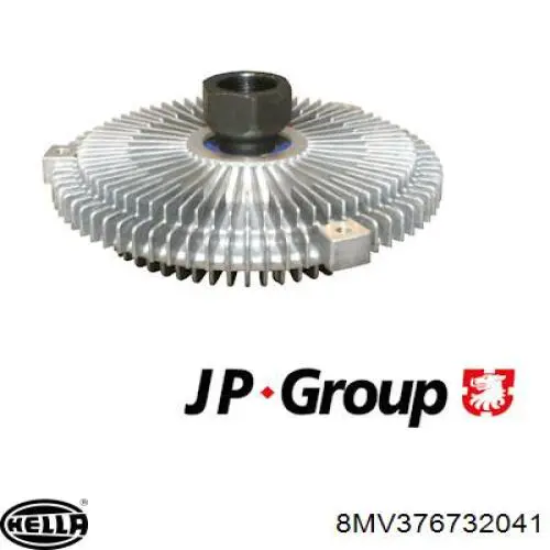 8MV376732041 HELLA Embrague viscoso