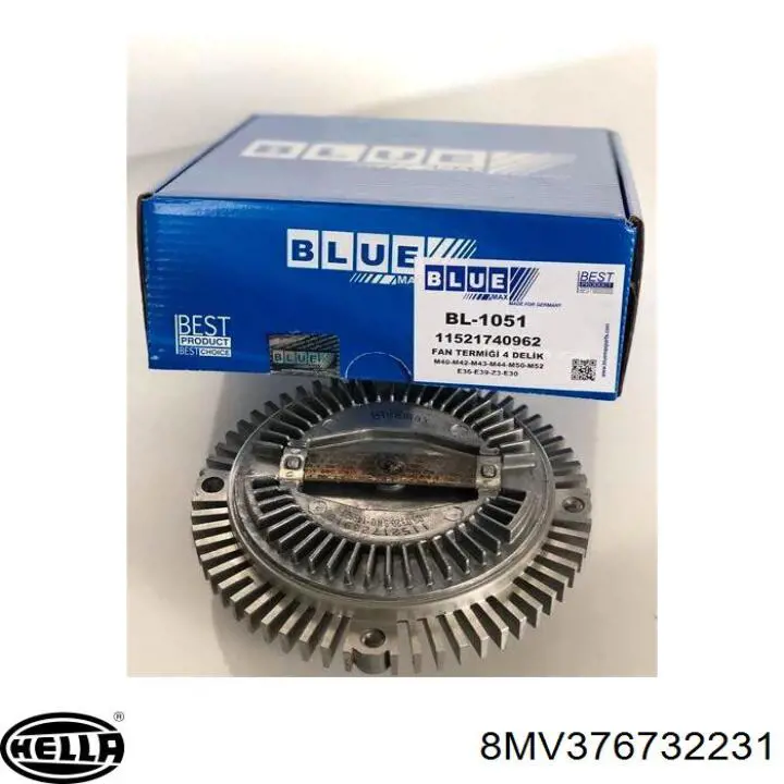 Embrague, ventilador del radiador BMW 3 E21