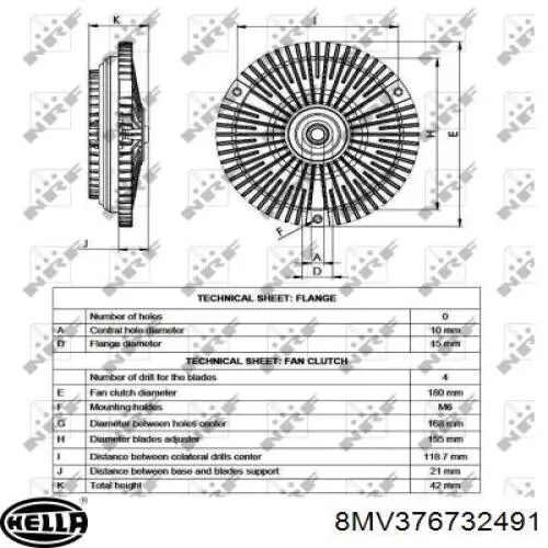A0002003822 Mercedes Embrague viscoso