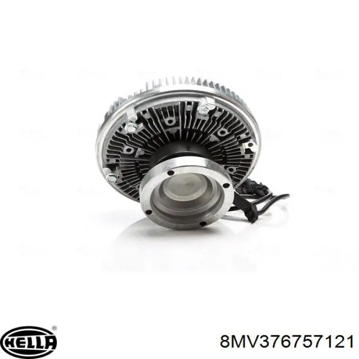 8MV376757121 HELLA embrague, ventilador del radiador