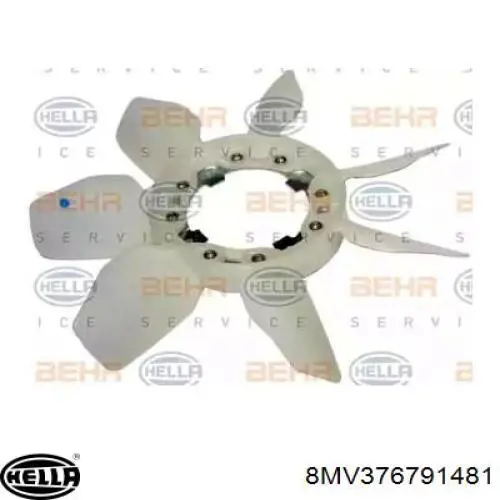 Comprar 8MV376791481 HELLA Ventilador del radiador
