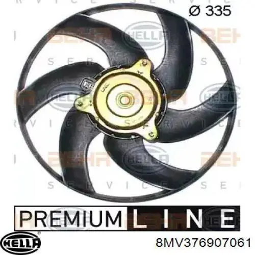 47924 NRF Ventilador del radiador
