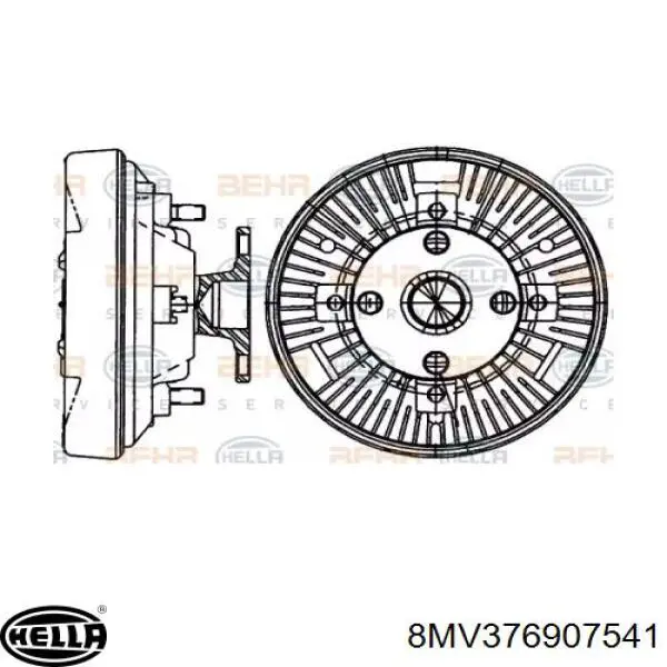 Embrague, ventilador de refrigeración Febi 180743 precio, desde 227,34 EUR