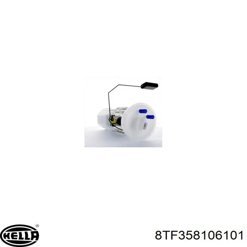 Módulo alimentación de combustible  HELLA 8TF358106101 precio, desde 60,41 EUR