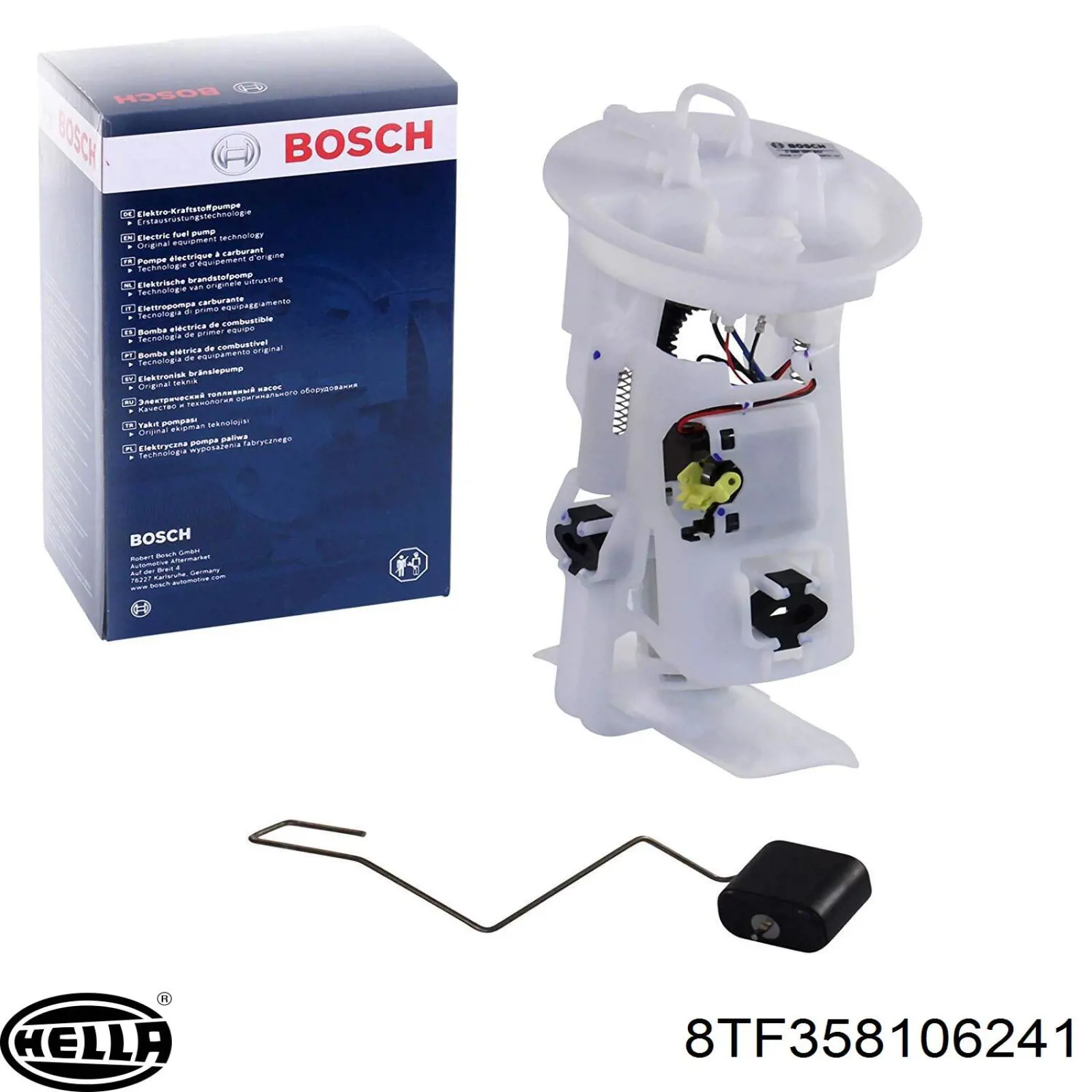 Comprar 8TF358106241 HELLA Unidad de alimentación de combustible