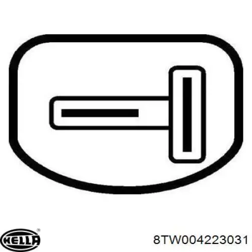 Bomba de limpiaparabrisas delantera HELLA 8TW004223031